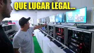 VISITEI O SUPER LABORATÓRIO DE REPARO DE PLACA DE VÍDEO