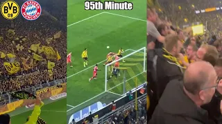 Dortmund Fans Go Completely Crazy As Modeste Scores 95th Minute Equalizer Against Bayern Munich