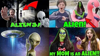 My Mom Is An Alien! Alien Body Swap Rewind!