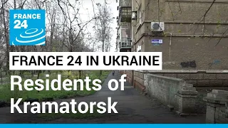 Residents of Ukraine's Kramatorsk left behind after train station strike halts evacuations