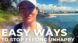 3 simple habits to be happy 😍 | Bondi Beach Australia walk