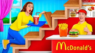 Otevřeli Jsme Náš McDonald's u Nás Doma | Legrační Situace z Multi DO Challenge