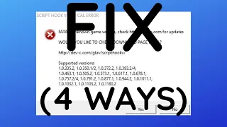 GTA 5 - How To Fix Script Hook V Critical Error (4 ways)