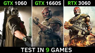 GTX 1060 vs GTX 1660 SUPER vs RTX 3060 | Test In 9 Games | 2021