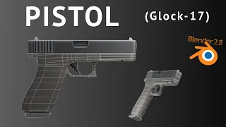 How to make a gun in Blender 2.8