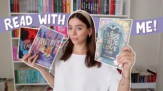 what I realistically read in a week 📖 *spoiler-free reading vlog*