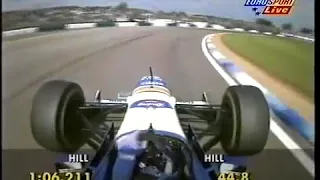 F1 Silverstone 1996 (FP3) Damon Hill OnBoard