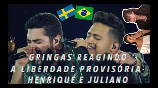 GRINGAS REAGINDO A LIBERDADE PROVISÓRIA- HENRIQUE E JULIANO (Sertanejo)