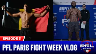 PFL Paris: Inside Fight Week Vlog | Episode 3 [Weight Cut & Doumbé and Baki Weigh In]