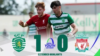 Liverpool vs Sporting CP | Highlights | UEFA Youth League Quarter Final 14-03-2023