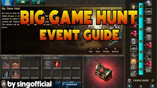 Big Game Hunt Event Guide | Drakensang Online | Tips & Tricks | singofficial