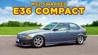 Engine swapped E36 compact absolutely RIPS