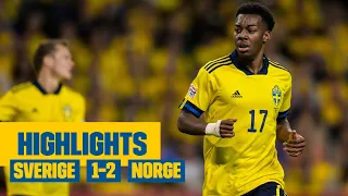 Highlights: Sverige - Norge 1-2 | Nations League | Elanga gör mål!