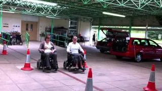 On Board Training Driving Instructor Judy Hale - Relaxed Fun at QEF Mobility Centre