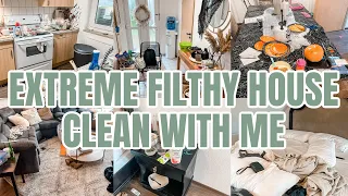 FILTHY HOUSE CLEAN DECLUTTER AND ORGANIZE WITH ME | EXTREME CLEANING MOTIVATION | 2022 CLEAN WITH ME