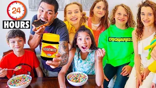 We Let The Norris Nuts Choose what we Eat for 24 Hours! - Food Challenge