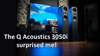 Q Acoustics 3050i speakers + QED Silver Anniversary XT Speaker Cable. Want a musical speaker?(Day 4)