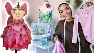 Making Our Halloween Costumes! (DIY Fairies & Vampire)