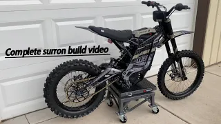 Full surron build video from the frame up