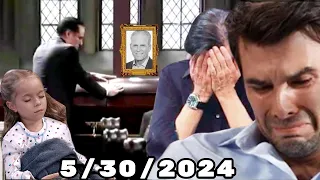 FULL | General Hospital Spoilers Thursday, May 30, 2024 | GH spoilers 2024