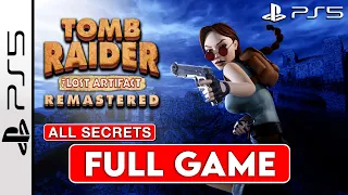 Tomb Raider 3 The Lost Artefact Remastered (2024) FULL GAME Walkthrough (ALL SECRETS) (PS5 4K 60FPS)