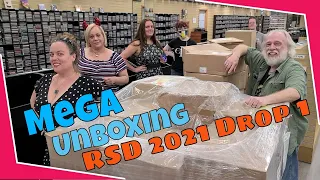 MEGA Unboxing - Record Store Day 2021 - RSD Vinyl Records - Part 2