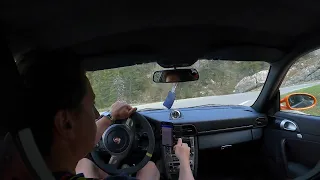 Driving (and drifting) the Col d'izoard in a Porsche 997 GT3RS