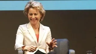 "Brigitte"-Talk mit Ursula von der Leyen