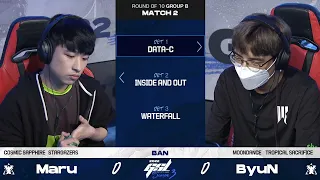 [2022 GSL S3] Ro.10 Group B Match2 Maru vs ByuN