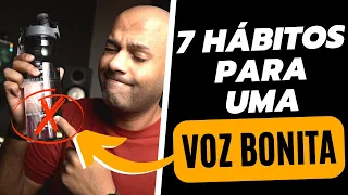 Revelado: 7 Hábitos para ter uma VOZ BONITA para cantar