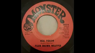 Real Person Plain Brown Wrapper