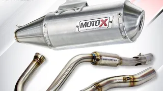 MOTO X FULL EXHAUST PIPE FOR YAMAHA WR155R FROM THAILAND