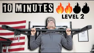 10 min INTERMEDIATE Pull Up Workout | 5 - 10  Rep Range | Follow Along | Michael Eckert