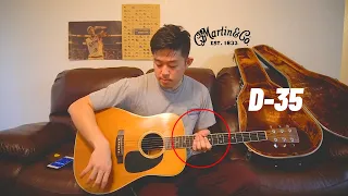 1975 MARTIN D-35 | Why is this guitar so DAMN LOUD?
