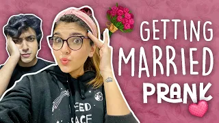 GETTING MARRIED PRANK ON TANZEEL!! 🤣  | Ashi Khanna
