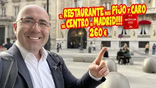 el RESTAURANTE más PIJO y CARO del CENTRO de MADRID: PACO RONCERO 2 ESTRELLAS MICHELÍN | 260 €