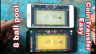 8 ball pool coin transfer version😳 Android mobile new esay trick new version 2022