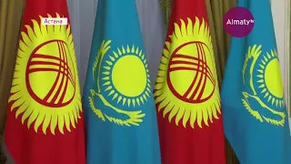 В Акорде состоялась встреча президентов Казахстана и Кыргызстана (25.12.17)