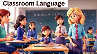 Classroom language | Classroom Vocabulary | English Learning Video #classroomlanguage #vocabulary