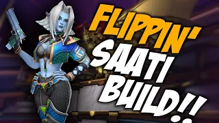 PALADINS SAATI BUILD SAATI IS BUSTED!