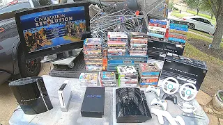 Dumpster Diving (Found 3 Playstations, Wii, XBox 360 Stuff, Games, Movies, & Lots of Scraps!)