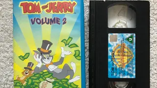 Start and end of Tom and Jerry volume 2 UK VHS