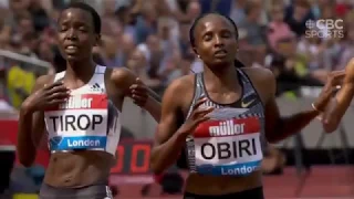 London 2019 5000m - Hellen Obiri vs Sifan Hassan