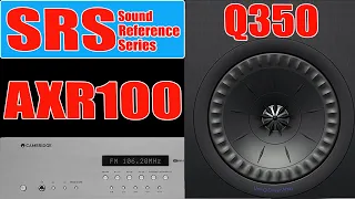 [SRS] KEF Q350 Bookshelf Speakers/Cambridge Audio AXR100 Integrated Amplifier-Sound Reference Series