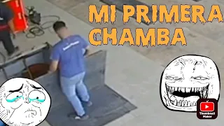 Mi primera chamba meme Eladio Carrion, recopilación de videos de tik tok 🎉 videos virales de #tiktok