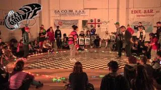 Miriam & Niza vs Gabriel & Andrew - Hip Hop Battle FEEL DA BOUNCE vol.2