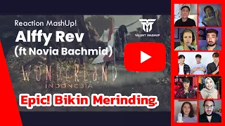 Mereka Merinding Dengar Lagu Nasional Indonesia | Alffy Rev-Wonderland Indonesia (ft Novia Bachmid)