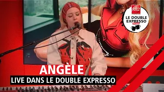 Angèle interpète "Ta reine" en live dans Le Double Expresso RTL2 (28/01/22)