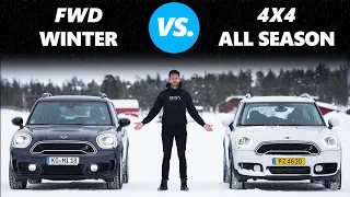 Is FWD and Winter Tires Better Than AWD and All Weather Tires?