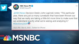 NBC News Decision Desk Explains Caution Calling Remaining States | The 11th Hour | MSNBC